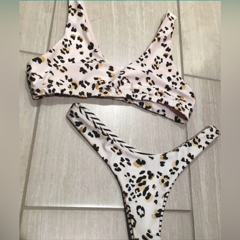 Lali and Layla Reversible Print Bikini Set